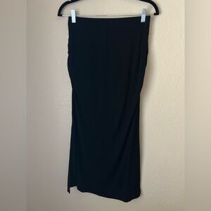 Old Navy Classic Black Ruched skirt